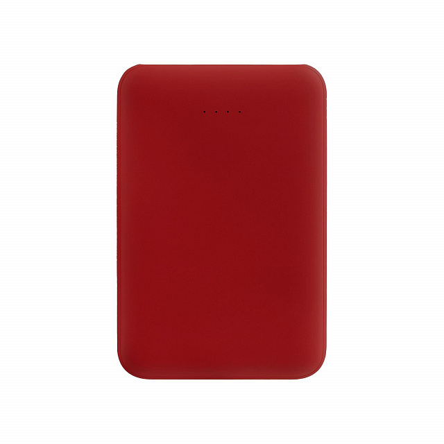 Внешний аккумулятор CANDY SOFT, 5000 мА·ч, Красный