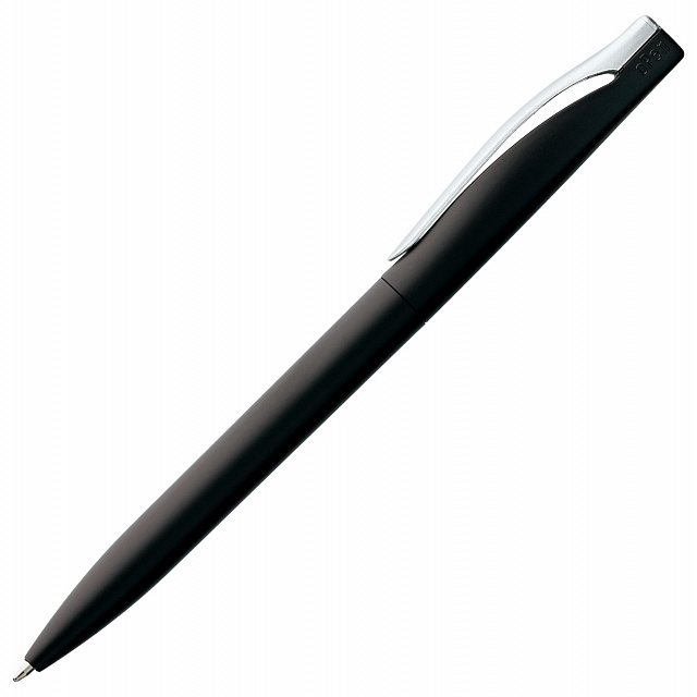 Ручка шариковая Pin Silver, черный металлик
