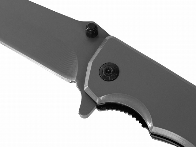 Складной нож с титановым покрытием «Clash», темно-серый