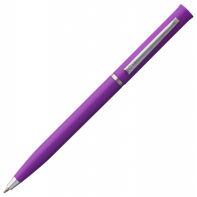 Ручка шариковая Euro Chrome, фиолетовая
