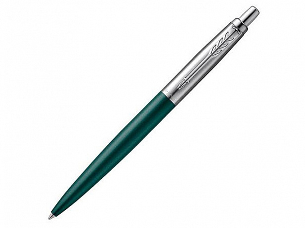 Ручка шариковая Parker Jotter XL Matte, зеленый, серебристый